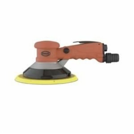 SIOUX TOOLS Geared Orbital Sander, Remote Vacuum, ToolKit Bare Tool, Series Signature, 6 Pad, 900 RPM, 045 GO459-60SRH